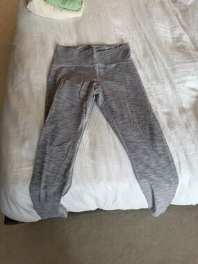 lululemon athletica Gray Heather High-Rise Leggings